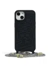 BIMBA Y LOLA LOGO-EMBOSSED IPHONE 15 CASE