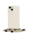 Bimba Y Lola Logo-embossed Iphone 13 Case In Neutrals
