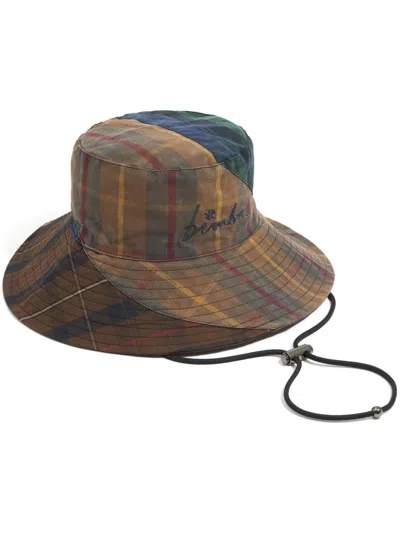 Bimba Y Lola Logo-embroidered Bucket Hat In 蓝色