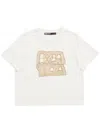 Bimba Y Lola Logo-embroidered T-shirt In White