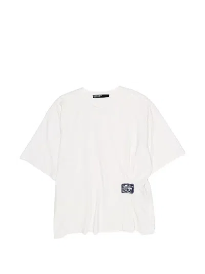 Bimba Y Lola Logo-label T-shirt In White