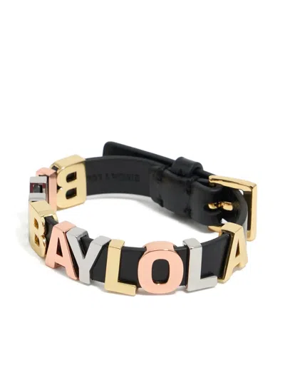 Bimba Y Lola Logo-lettering Bracelet