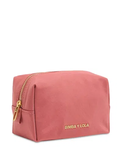 Bimba Y Lola Logo-lettering Make Up Bag