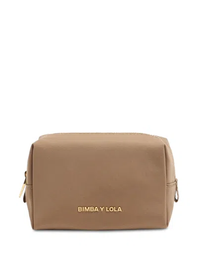 Bimba Y Lola Logo-lettering Makeup Bag