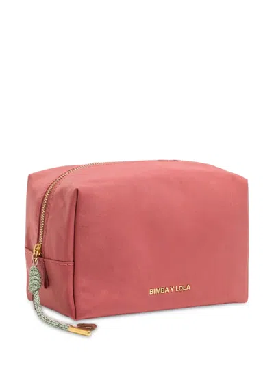 Bimba Y Lola Logo-lettering Makeup Bag