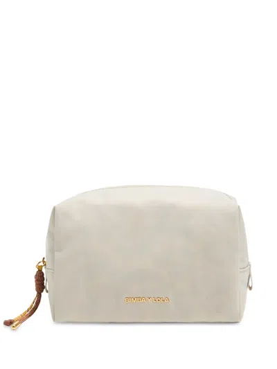 Bimba Y Lola Logo-lettering Makeup Bag