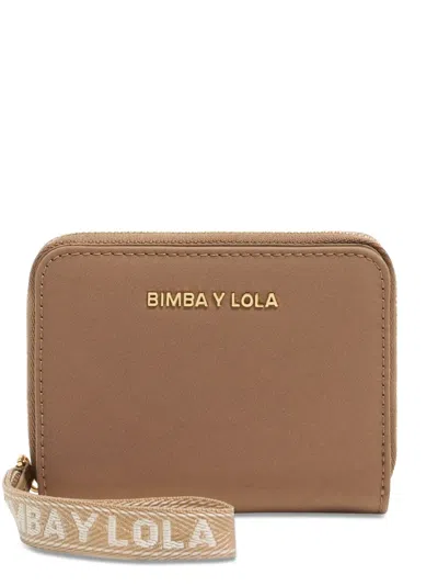 BIMBA Y LOLA LOGO-LETTERING WALLET