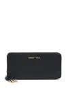 Bimba Y Lola Logo-lettering Wallet In Black
