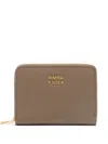 Bimba Y Lola Logo-lettering Wallet In Brown