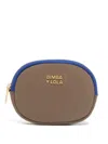 Bimba Y Lola Logo-lettering Wallet In Brown