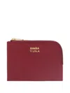 Bimba Y Lola Logo-lettering Wallet In Red