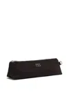 Bimba Y Lola Logo-plaque Make-up Case In Black
