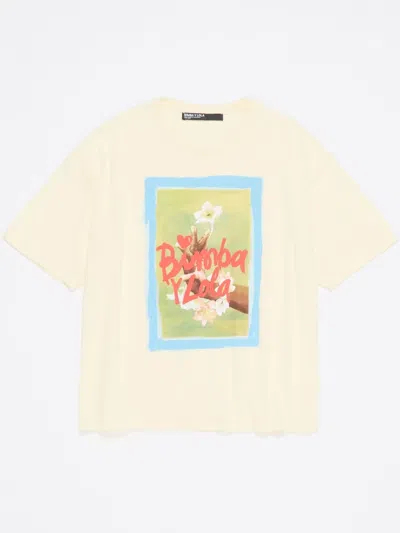 Bimba Y Lola Logo-print T-shirt In 黄色
