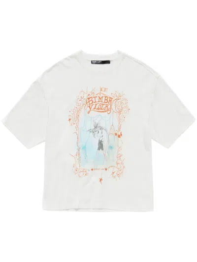 Bimba Y Lola Logo-print T-shirt In White