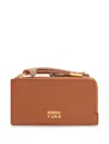 Bimba Y Lola Logo-stamp Wallet In Neutrals
