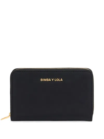 Bimba Y Lola Logo Wallet In Black