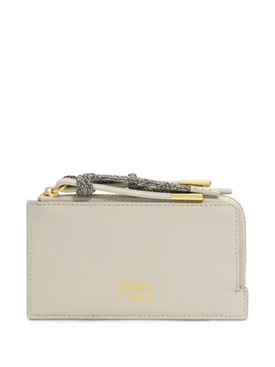 Bimba Y Lola Logo Wallet In Grey