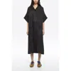 Bimba Y Lola Long Shirt Dress In Black