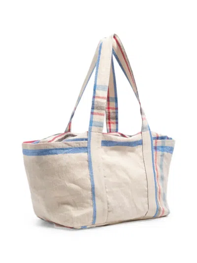 BIMBA Y LOLA MAXI CHECK-PATTERN TOTE BAG
