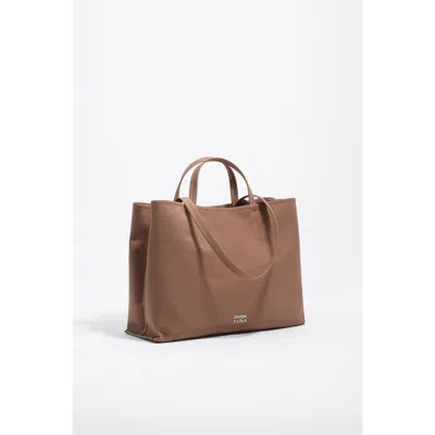 Bimba Y Lola Medium Chihuahua Shopper Bag In Brown