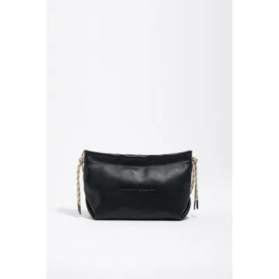 BIMBA Y LOLA BIMBA Y LOLA MEDIUM LEATHER SHOULDER BAG