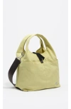 Bimba Y Lola Medium Nylon Paper Bag In Green