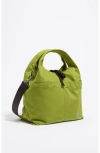 Bimba Y Lola Medium Nylon Paper Bag In Green