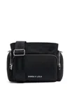 Bimba Y Lola Medium Crossbody Bag In Black