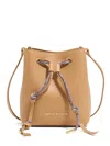 Bimba Y Lola Mini Chihuahua Bucket Bag In Neutrals