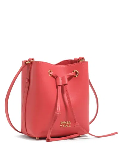 Bimba Y Lola Mini Chihuahua Bucket Bag In Red