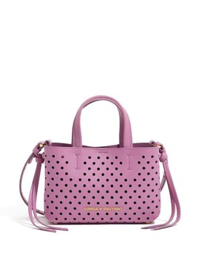 Bimba Y Lola Mini Chihuahua Tote Bag In Pink
