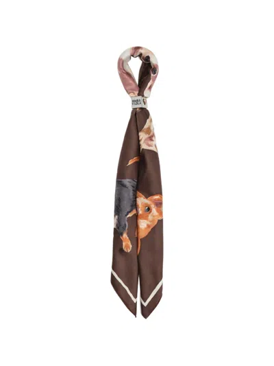 Bimba Y Lola 치와와 프린트 스카프 In Multi
