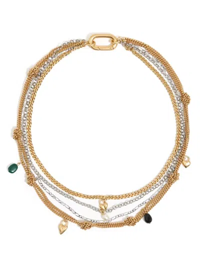 Bimba Y Lola Multi-chain Necklace In Gold