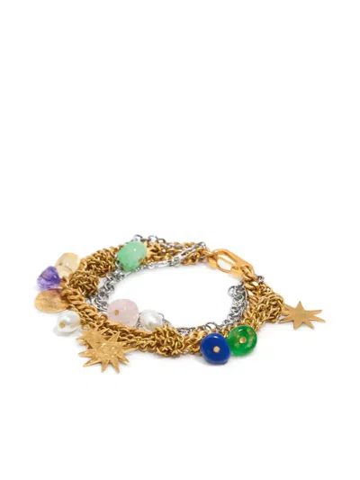 Bimba Y Lola Multi-strand Charm Bracelet