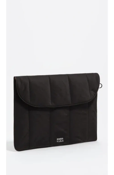 Bimba Y Lola Nylon 13.5" Laptop In Black