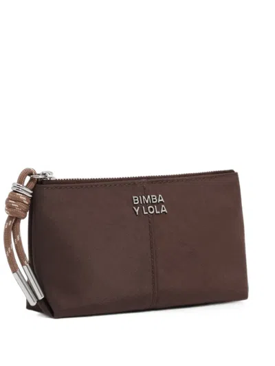 Bimba Y Lola Nylon Coin Purse In Blue