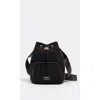 Bimba Y Lola Nylon Mini Bag Adjustable Strap In Black