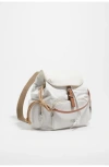 Bimba Y Lola Buckle-fastening Drawstring Backpack In White