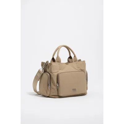Bimba Y Lola Large Pocket Cross Body Bag In Brown