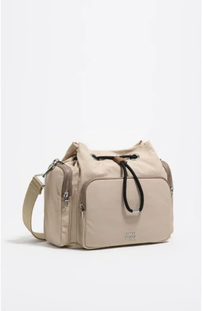BIMBA Y LOLA BIMBA Y LOLA NYLON POCKET BUCKET BAG