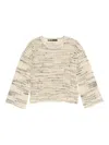 Bimba Y Lola Open-knit Sweater