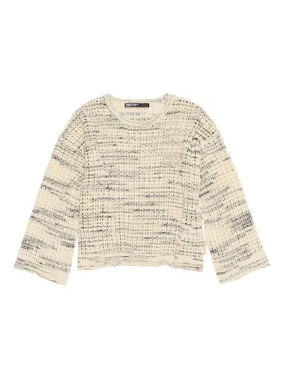 Bimba Y Lola Open-knit Sweater