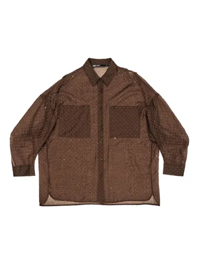 Bimba Y Lola Oversized Shirt In Multi