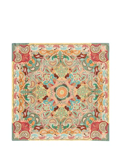 Bimba Y Lola Paisley-print Scarf In Multi