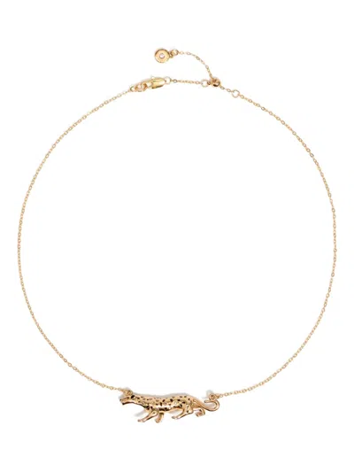 Bimba Y Lola Panther Necklace In Gold