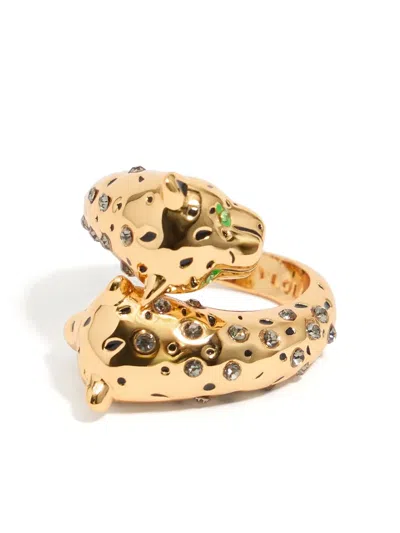 Bimba Y Lola Panther Ring In Gold