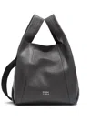 Bimba Y Lola Paper Leather Tote Bag In Gray