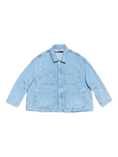 Bimba Y Lola Patch Pocket Denim Jacket