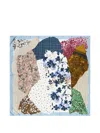 Bimba Y Lola Patchwork-patterned Scarf In Multi