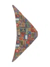 Bimba Y Lola Patchwork-print Scarf In Neutral